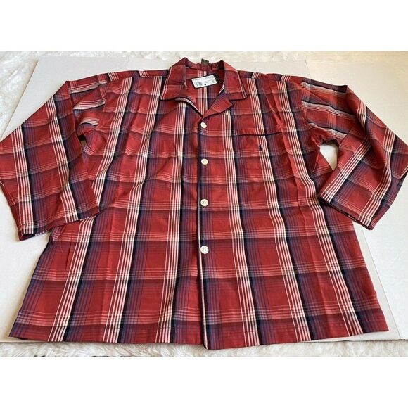Polo Ralph Lauren 100% Cotton Woven Pajama Shirt - Picture 2 of 7